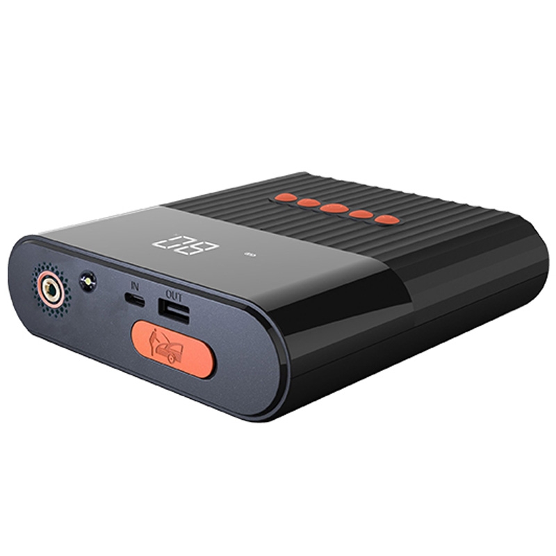 4smarts Jump Starter Powerbank PitStop Auto-Starthilfe, Kompressor und Taschenlampe