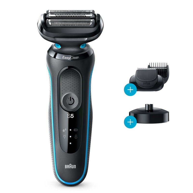 Braun Series 5 50-B1000s Folienrasierer schwarz/blau