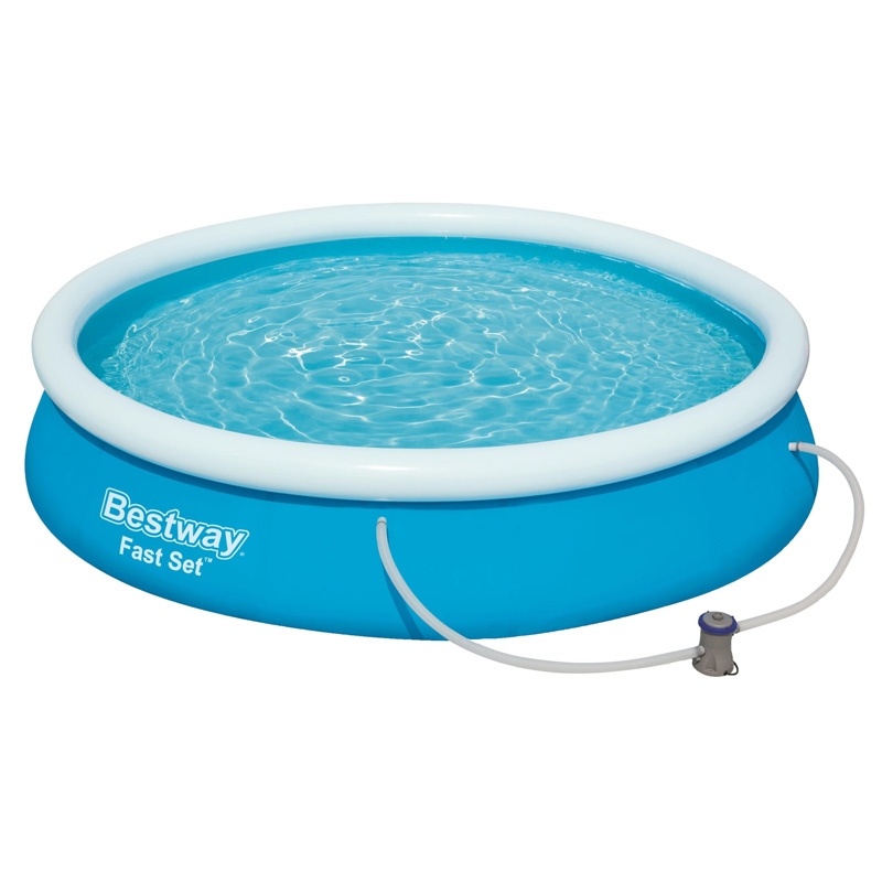 Bestway Fast Set™ Pool-Set, rund, mit Filterpumpe 366 x 76 cm