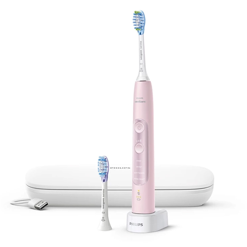 Philips Sonicare HX9661/02 ExpertClean C3 Schallzahnbürste + TravelCase pink