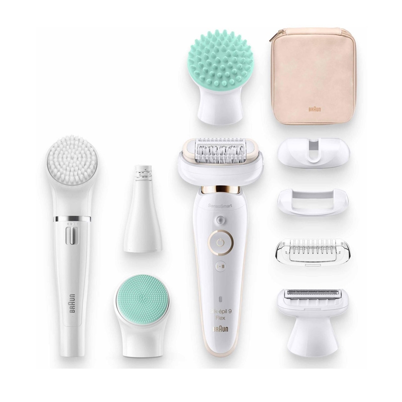 Braun Silk-Epil 9 Flex SES 9300 3D Epilierer weiß/gold
