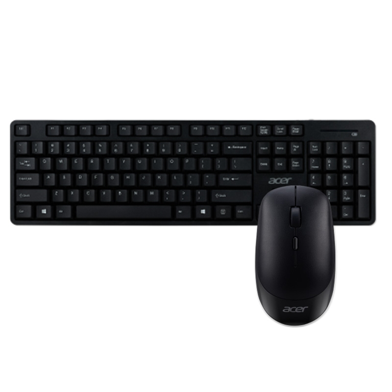 Acer Wireless Tastatur & Maus Kit (Combo 100) schwarz