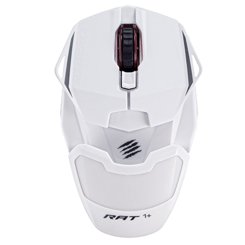 MadCatz R.A.T. 1+ Optische Gaming Maus weiß