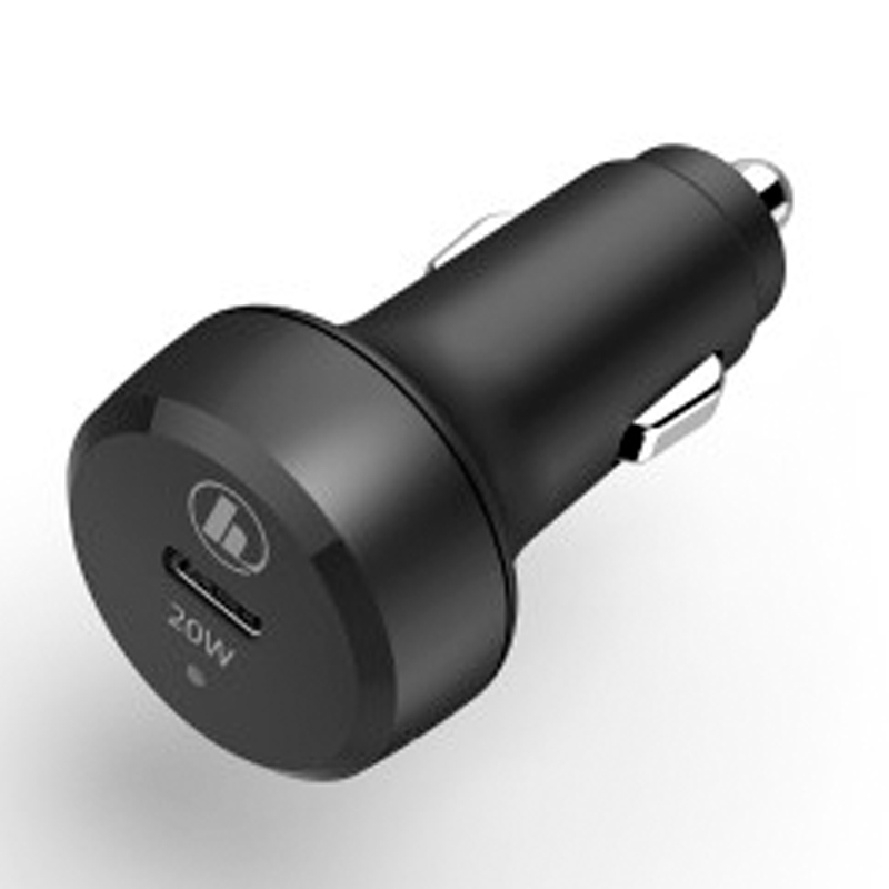 Hama Kfz-Ladegerät, Power Delivery (PD)/Qualcomm, 20 Watt, Schwarz