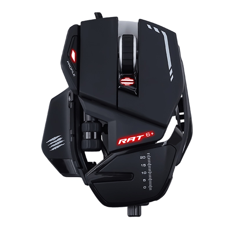 MadCatz R.A.T. 6+ Optische Gaming Maus schwarz (2.Wahl)