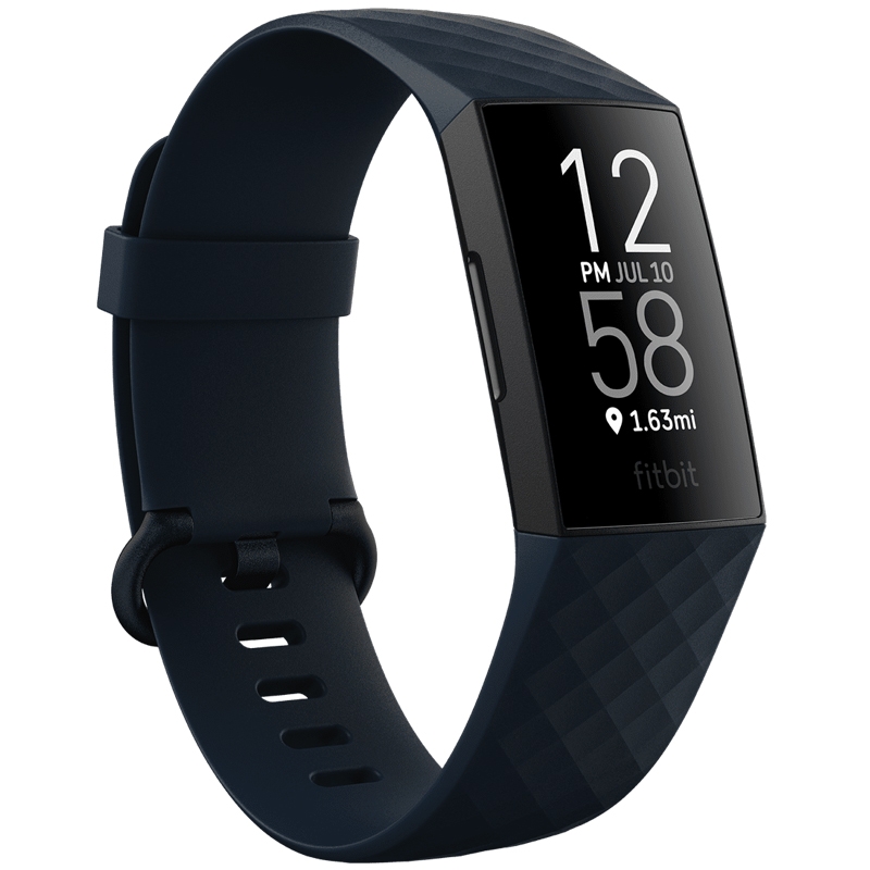 Fitbit Charge 4 Health & Fitness-Tracker stahlblau