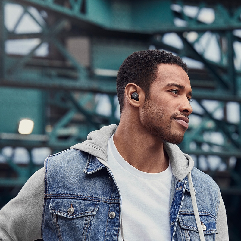 Jabra Elite 75t True Wireless In-ear Kopfhörer schwarz (2. Wahl)