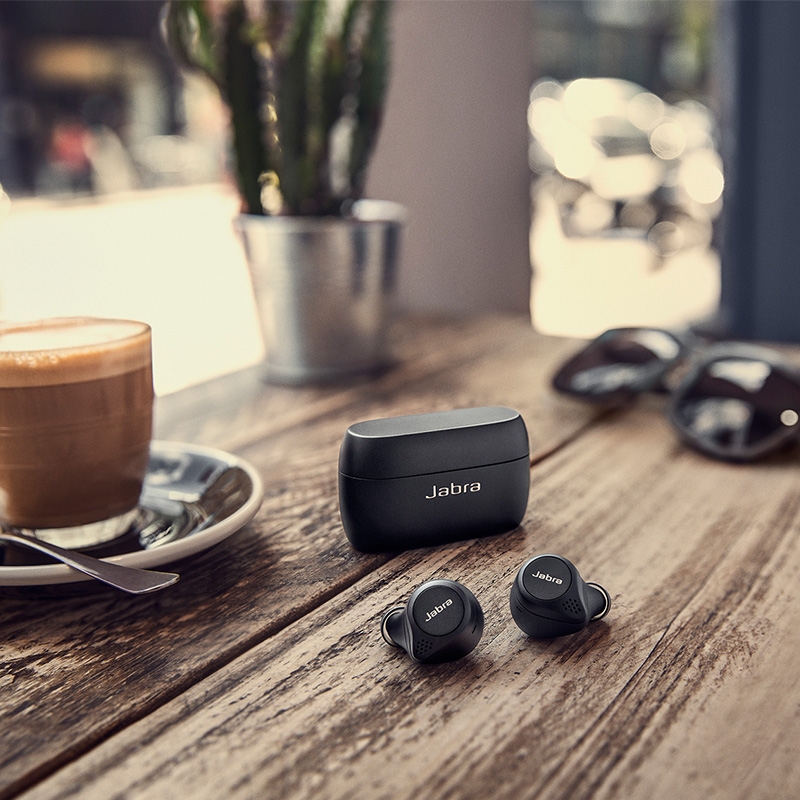 Jabra Elite 75t True Wireless In-ear Kopfhörer schwarz (2. Wahl)