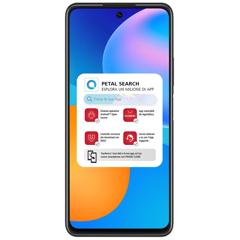 Huawei P smart 2021 128GB Smartphone midnight black