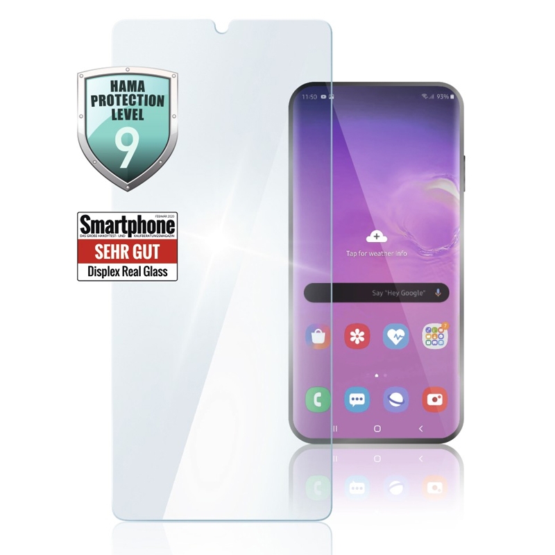Hama Echtglas-Displayschutz "Premium Crystal Glass" für Samsung Galaxy A72