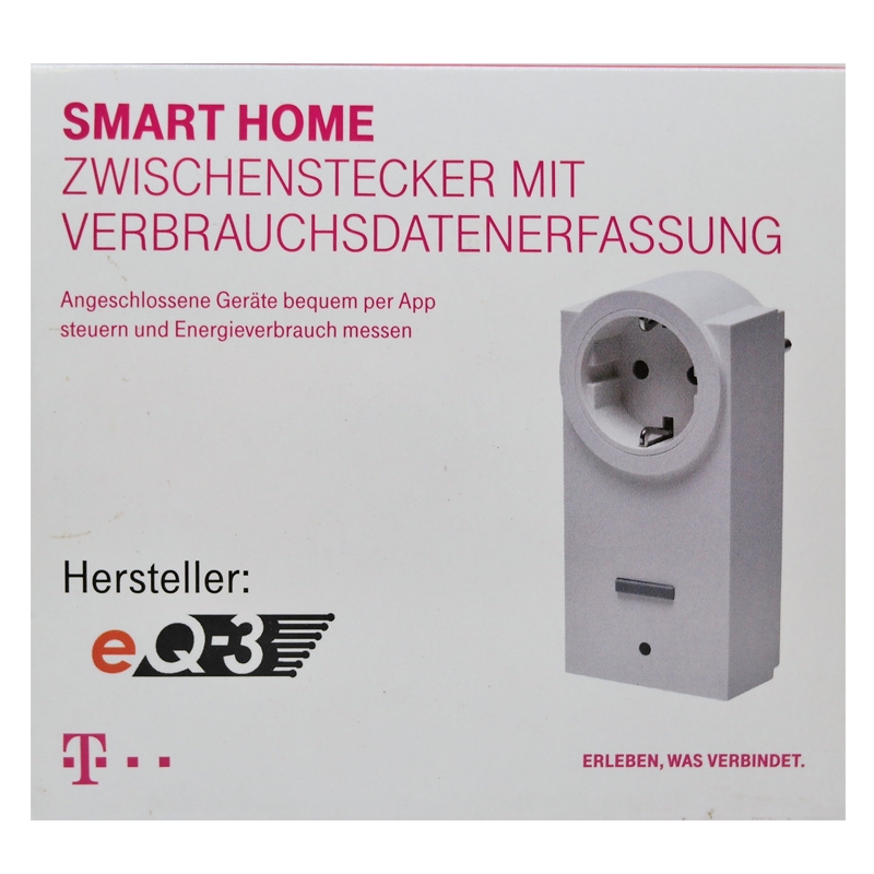 Telekom HomeMatic Smart Home Zwischenstecker weiß
