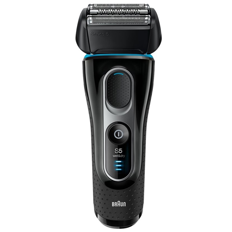 Braun Series 5 5147s Wet&Dry Elektrischer Rasierer schwarz/blau/chrom