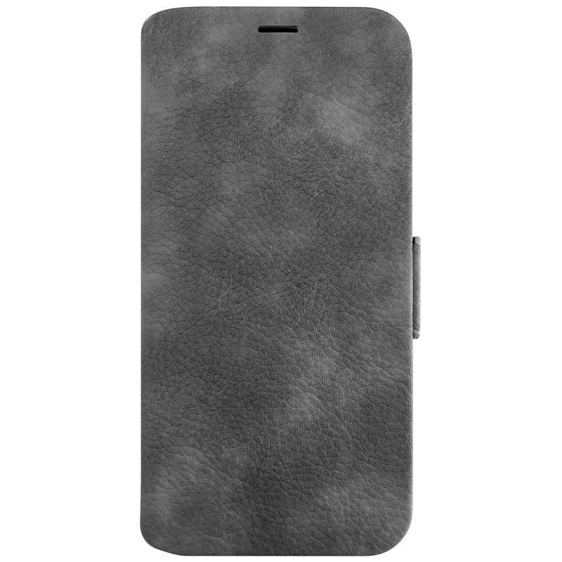 Peter Jäckel COMMANDER CURVE Book Case DELUXE für Samsung A125 Galaxy A12 Gray