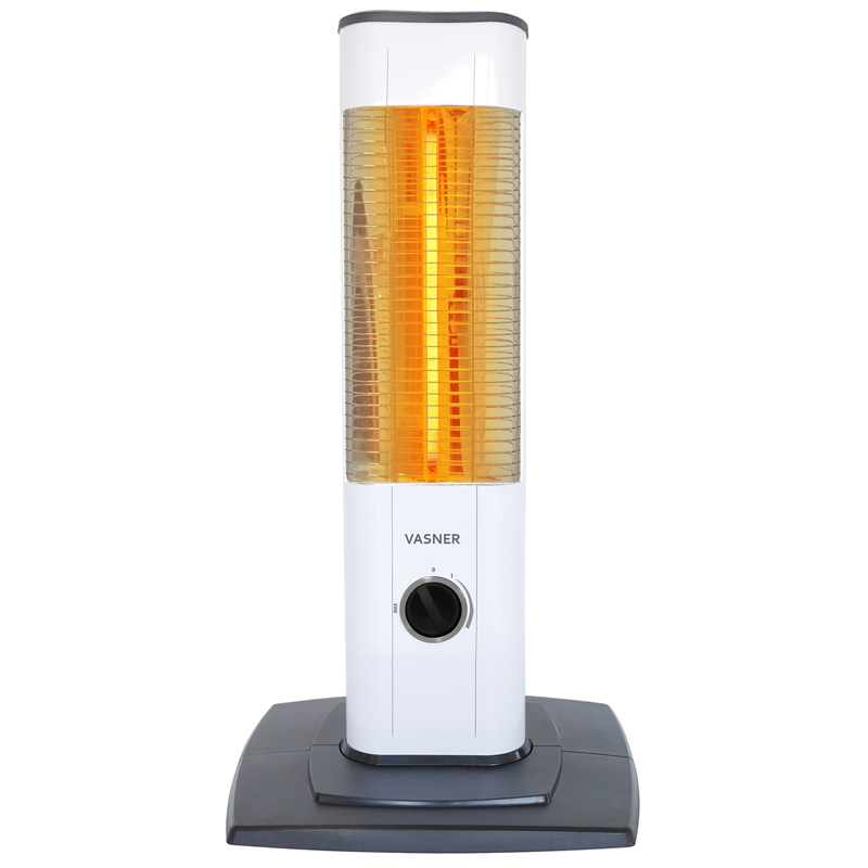 Vasner StandLine Mini 15 Infrarot-Stand-Heizstrahler 1500W weiß