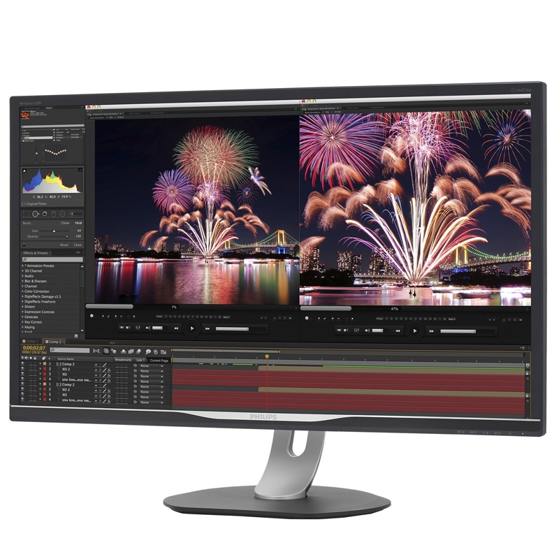 Philips P Line 328P6AUBREB/00 80 cm (31.5 Zoll) LED-Monitor