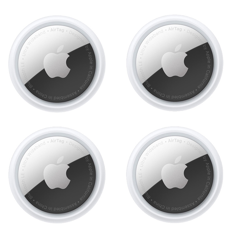 Apple AirTag 4er Pack weiss