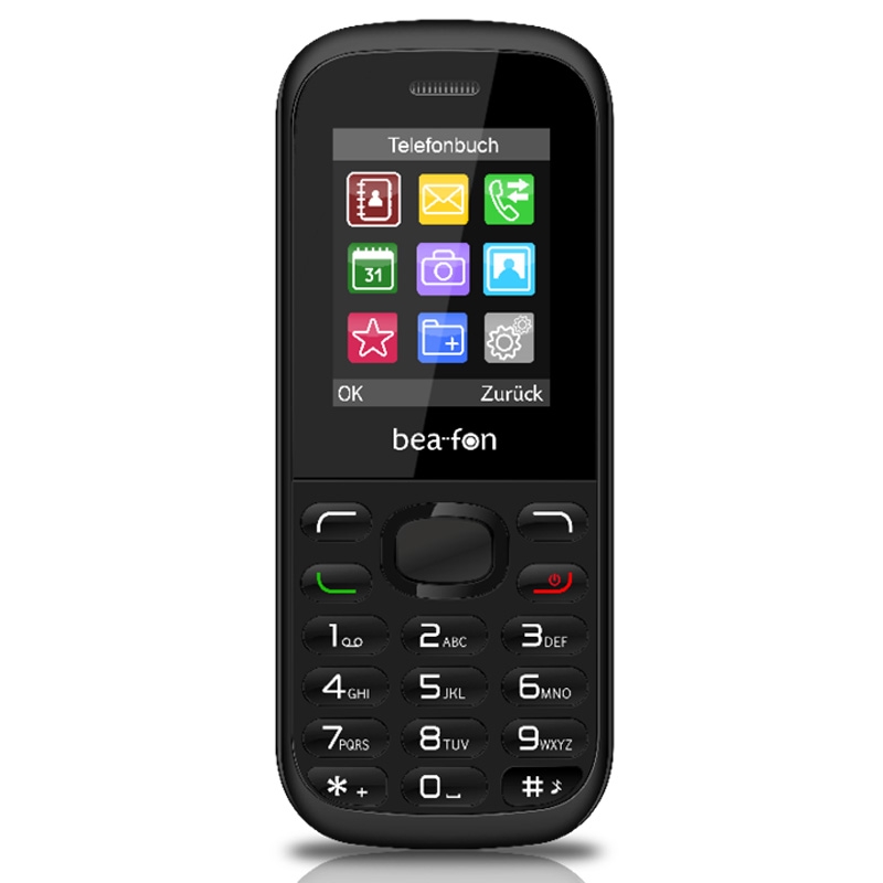 Beafon C70 Dual-SIM Seniorentelefon schwarz  (2.Wahl)