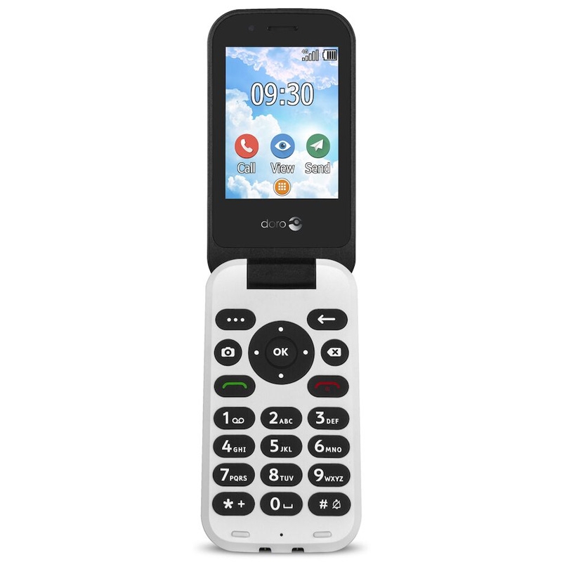 Doro 7030 LTE Mobiltelefon schwarz