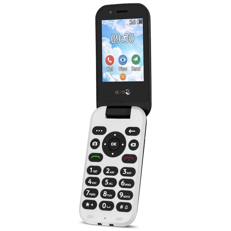 Doro 7030 LTE Mobiltelefon schwarz