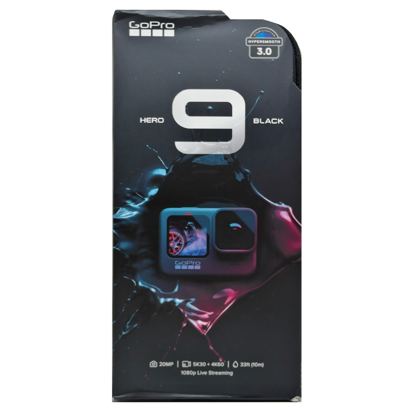 GoPro HERO9 Action-Cam schwarz  (2.Wahl)