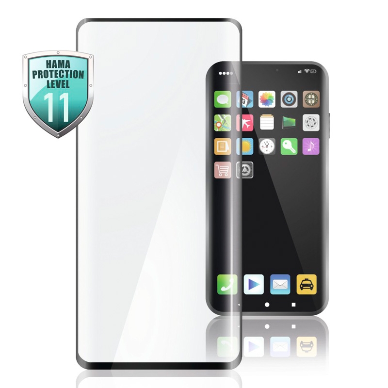 Hama 3D-Full-Screen-Schutzglas für Xiaomi Mi 11 (Ultra) 5G, Schwarz