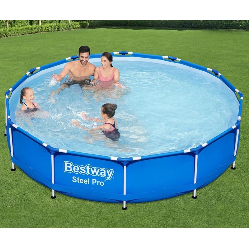 Bestway Steel Pro Frame Pool Ø366x76cm Blau