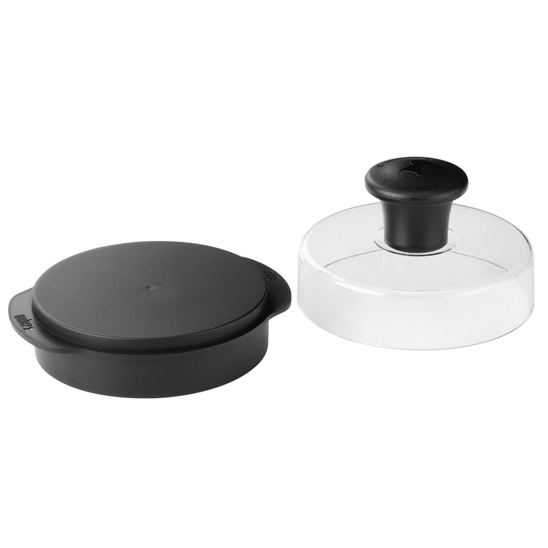 Weber Hamburgerpresse für BBQ-Grill schwarz
