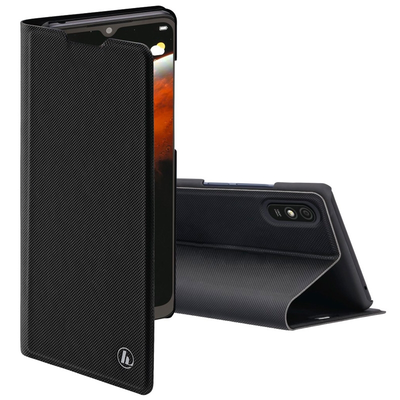 Hama Booklet "Slim Pro" für Xiaomi Redmi 9A, Schwarz
