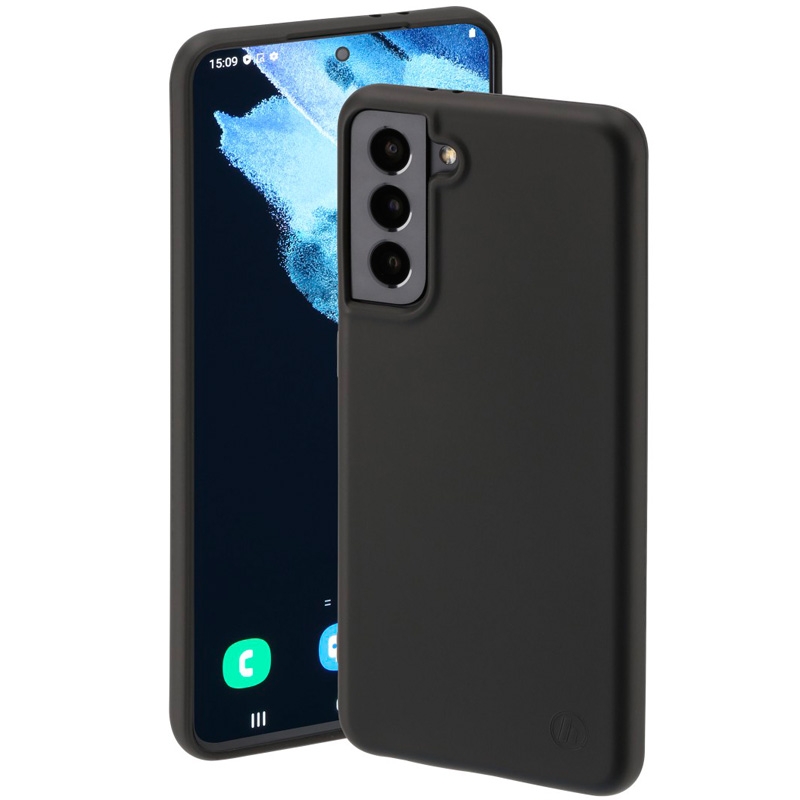 Hama Cover "Finest Feel" für Samsung Galaxy S21 (5G), Schwarz