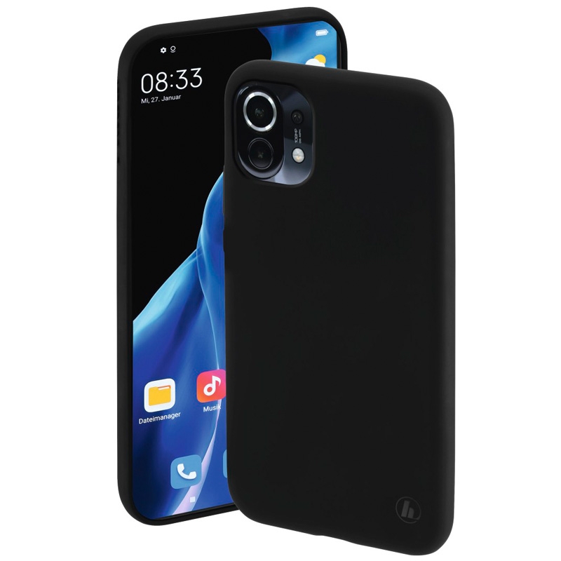 Hama Cover "Finest Feel" für Xiaomi Mi 11 5G, Schwarz