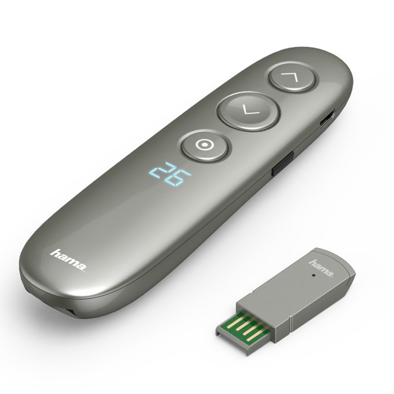 Hama Presenter "Spot-Pointer" digitaler Laserpointer Spot-Illumination Lupe