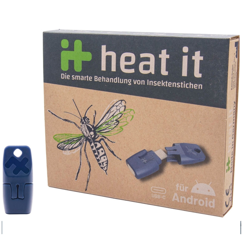Heat It - Smarte Behandlung von Insektenstichen (für Android)