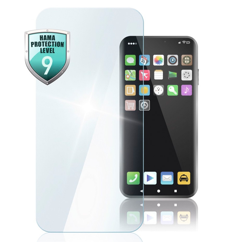 Hama Echtglas-Displayschutz "Premium Crystal Glass" für Xiaomi Redmi 9