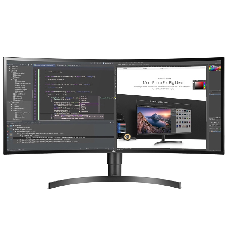 LG 34WN80C-B 86,39cm 34 Zoll Monitor