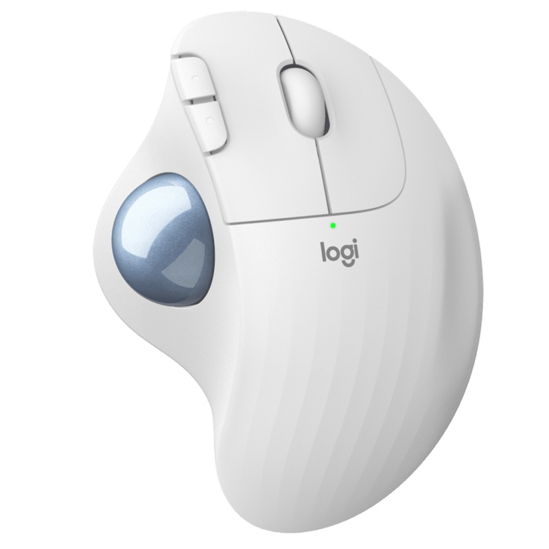 Logitech ERGO M575 Wireless Trackball Maus weiß 2. Wahl Qualitätsprodukt