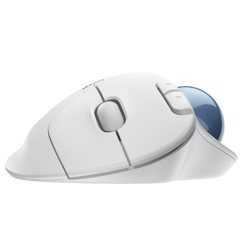 Logitech ERGO M575 Wireless Trackball Maus weiß