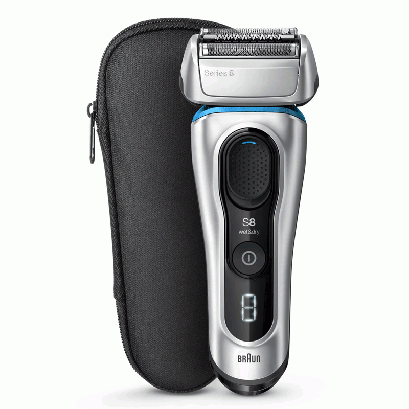 Braun Series 8 8330s Elektrischer Rasierer silber
