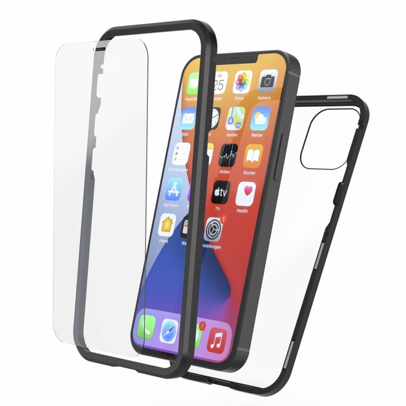 Hama Cover Magnetic+Glas+Displayglas für Apple iPhone 12 mini