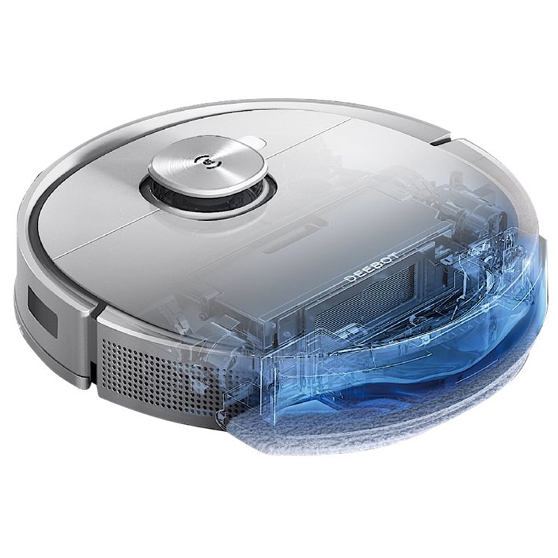 Ecovacs Deebot T9 Roboterstaubsauger mit Wischfunktion weiß