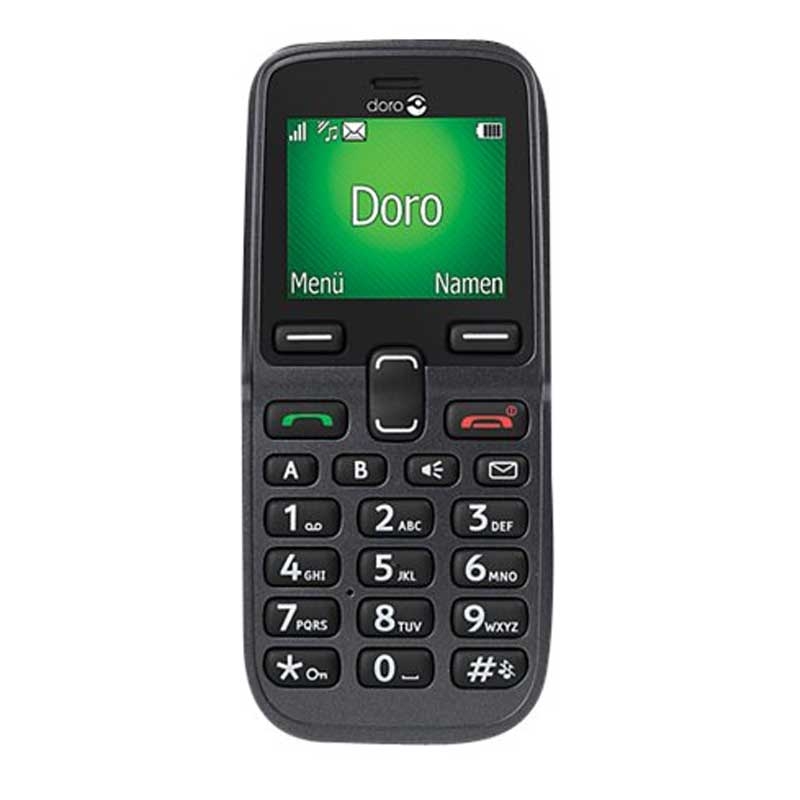 Doro 5030 Mobiltelefon schwarz