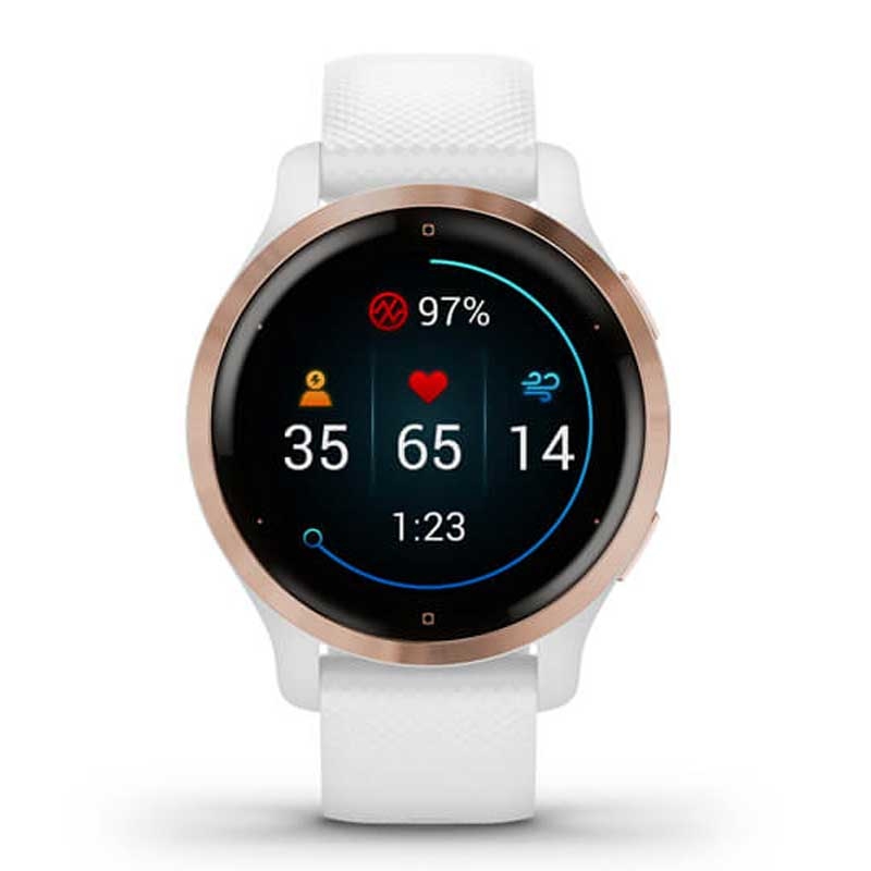 Garmin Venu 2S weiß/rosegold