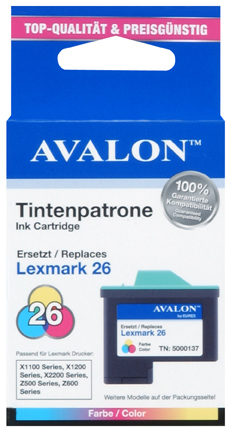 Tinte Lexmark No.16 + No.26 Set