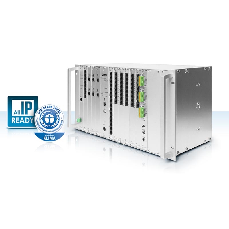 Auerswald COMmander 6000RX 48,26cm 19Zoll Gehaeuse / Grundfreischaltung