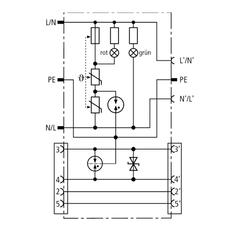 DEHN DPRO 230NT Überspannungsschutz für NTBA