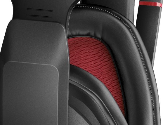 Sennheiser GSP 350 geschlossenes Gaming Headset schwarz rot