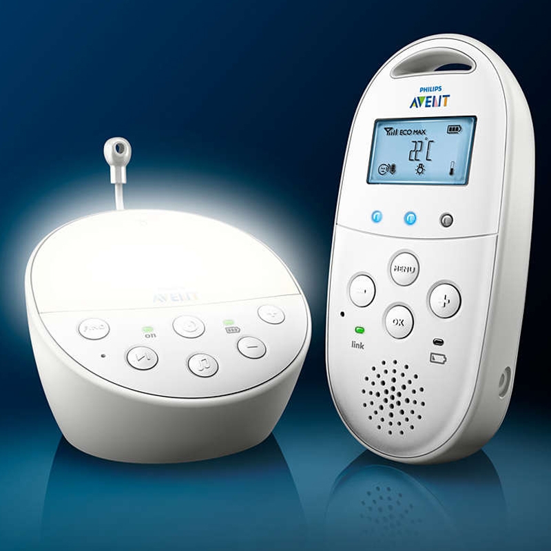 Philips Avent SCD565/00 DECT Babyphone silber