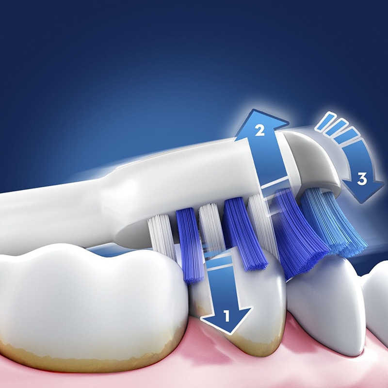Braun Oral-B Genius 8000 elektrische Zahnbürste weiß