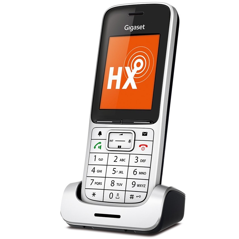 Gigaset SL450HX platin/schwarz Schnurlostelefon