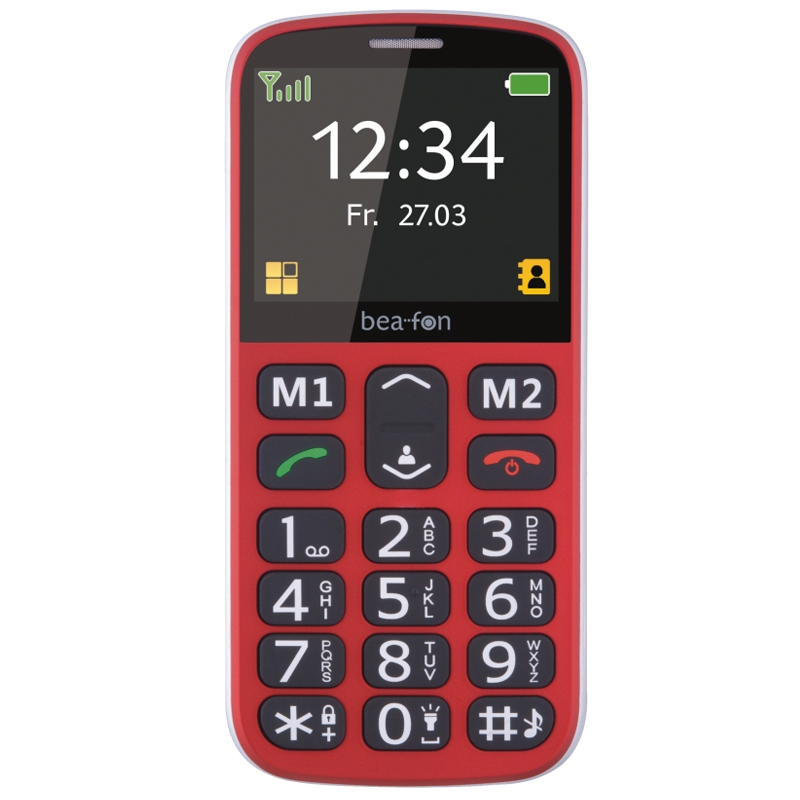 Beafon SL340 Seniorentelefon rot