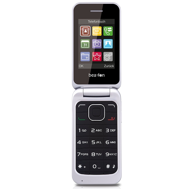 Beafon Classic Line C260 Klapphandy Dual-SIM blau